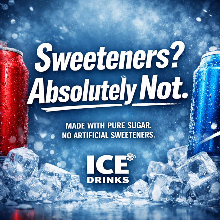 No sweeteners, just pure sugar