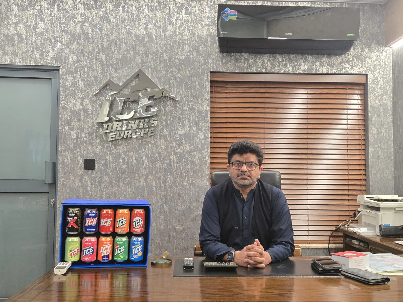 Shahzad Saleem — CEO of Ice Drinks